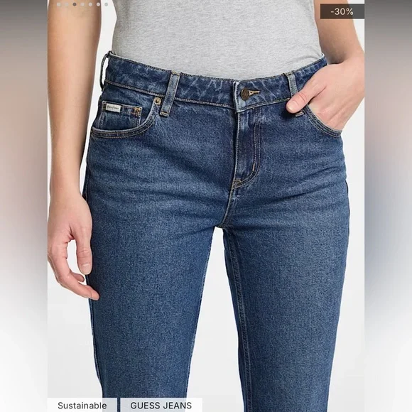 Guess Mid Rise Bootcut Jeans - Picture 14 of 16